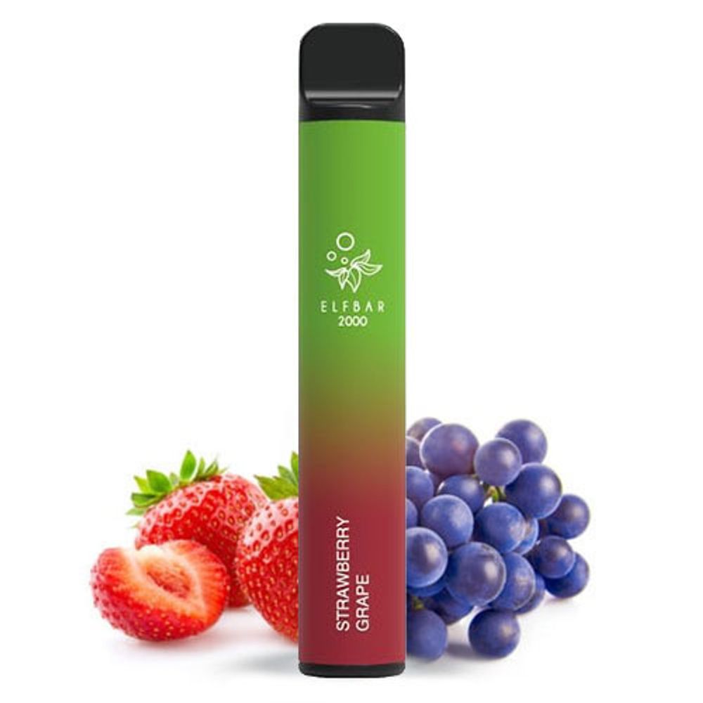 ELF BAR 2000 STRAWBERRY GRAPE