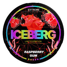 ICEBERG RASPBERRY GUM EXTREME nikotínové vrecúšká