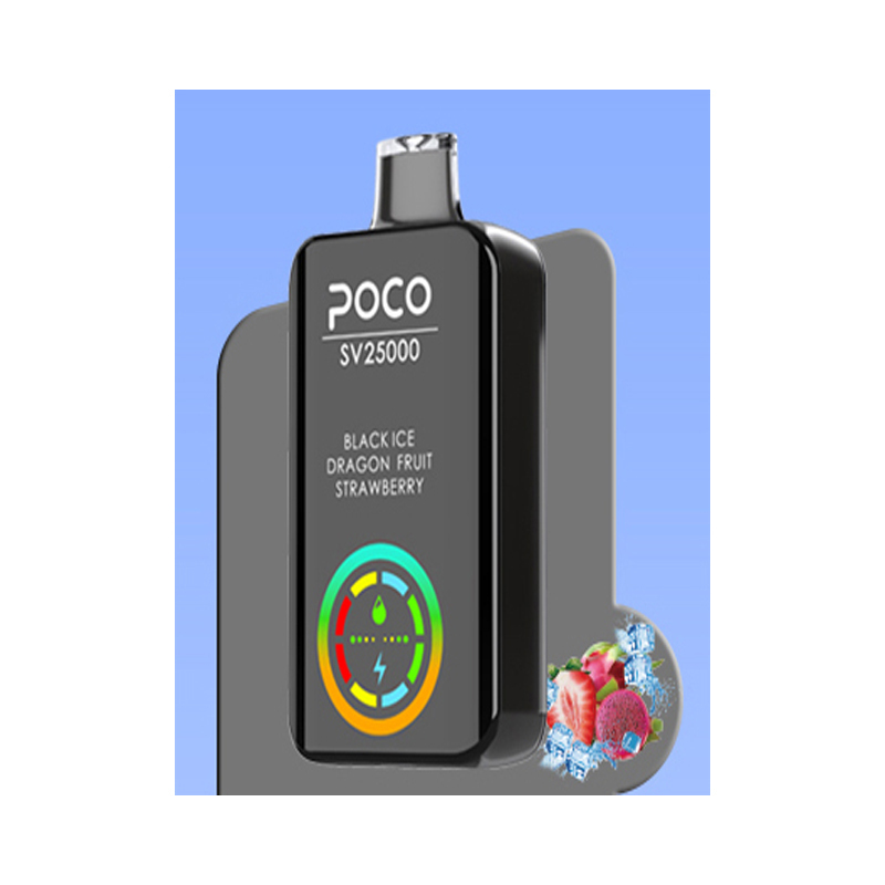 POCO SV25000 BLACK ICE DRAGON FRUIT STRAWBERRY 5%