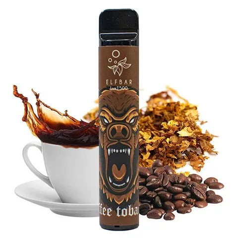 ELF BAR 1500  COFFE TOBACCO LUX 5%