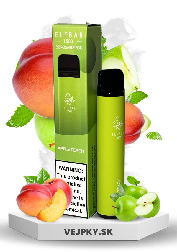 ELF BAR 500 APPLE PEACH 2%
