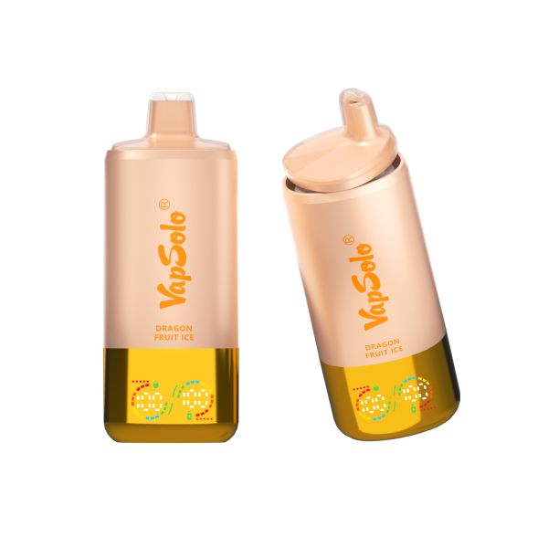 VAPSOLO TRIPLE PRO 60000 PEACH ICE / DRAGON FRUIT ICE /  MIX FRUIT 5% 