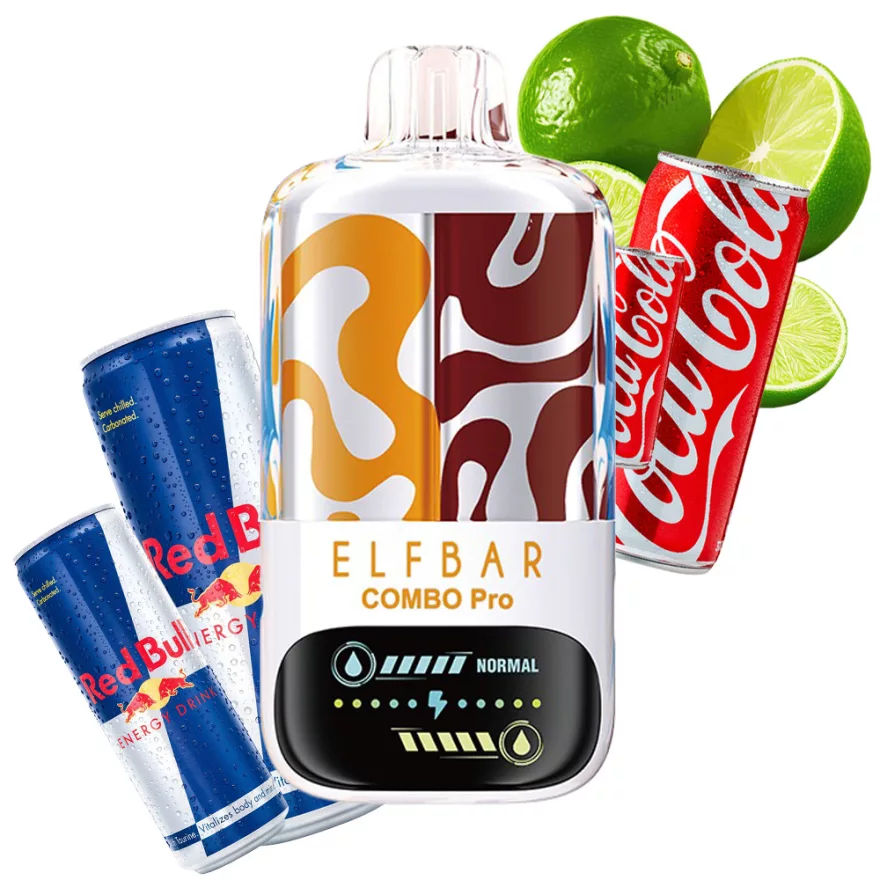 ELF BAR COMBO PRO 30000 - ELFBULL & LIME COLA 5%