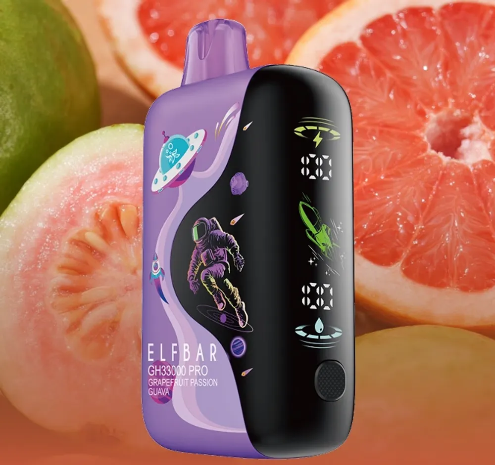 ELF BAR GH33000 PRO GRAPEFRUIT PASSION GUAVA 5%