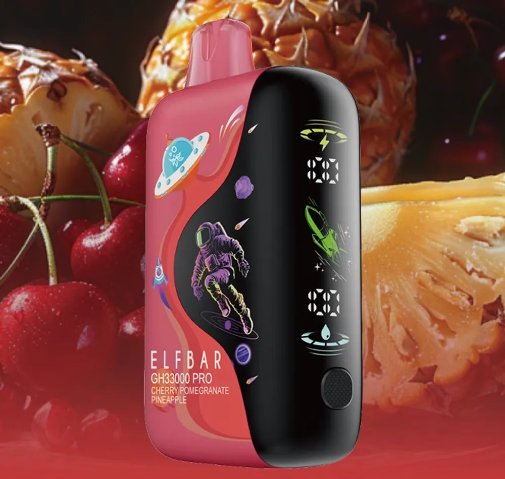 ELF BAR GH33000 PRO CHERRY POMEGRANATE PINEAPPLE 5%