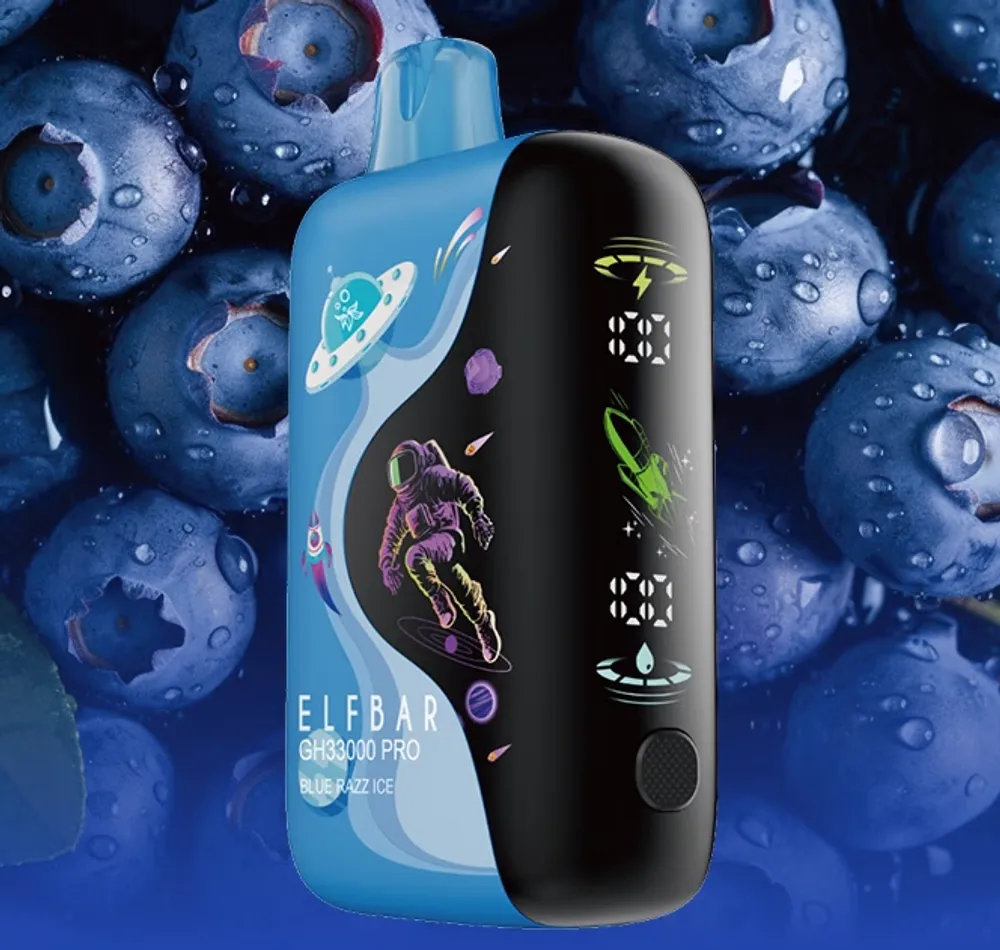 ELF BAR GH33000 PRO BLUE RAZZ ICE 5%