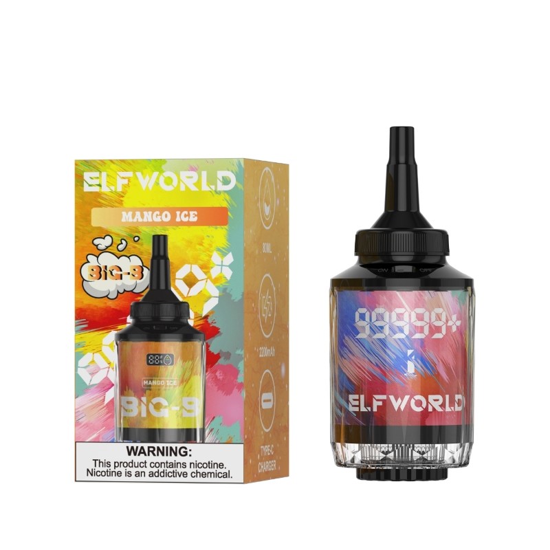 ELF WORLD BIG B 99999+ MANGO ICE 5%