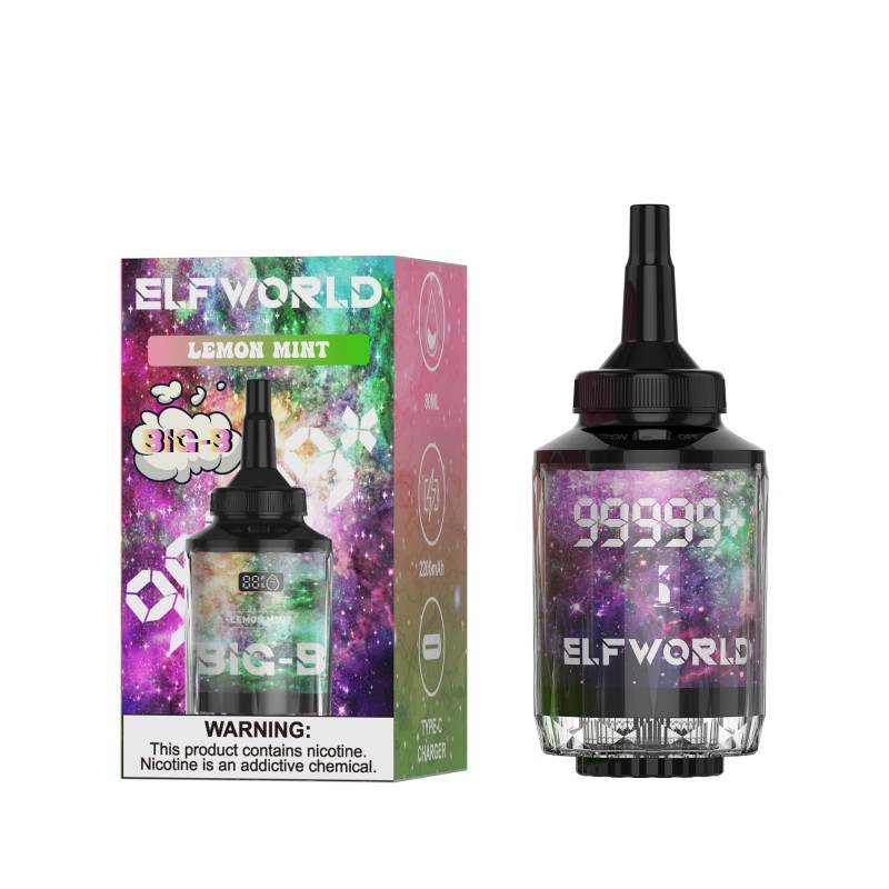 ELF WORLD BIG B 99999+ LEMON MINT 5%