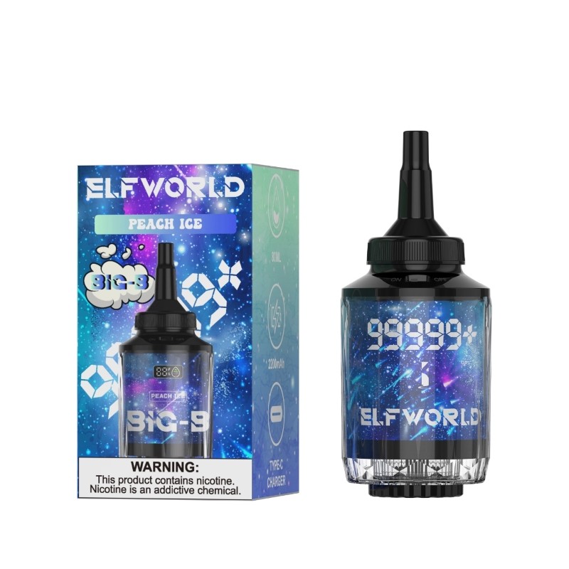 ELF WORLD BIG B 99999+ PEACH ICE 5%