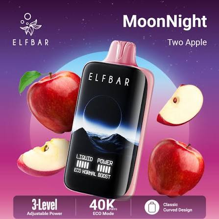 ELF BAR MOON NIGHT 40000 TWO APPPE 5%