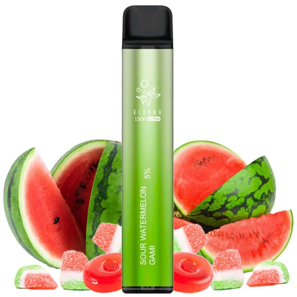 Elf Bar 1500 ULTRA SOUR WATERMELON GAMI 5%