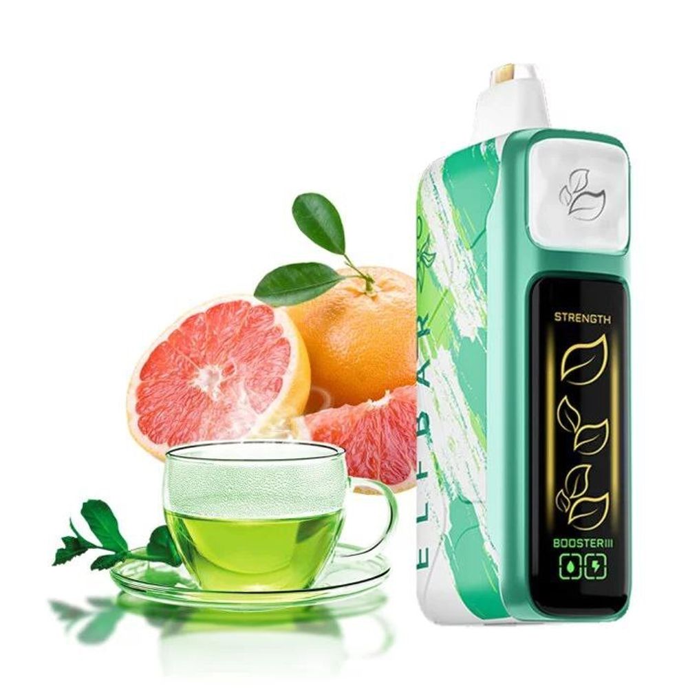 ELF BAR NIC KING 30000 GRAPEFRUIT GREEN TEA 5%