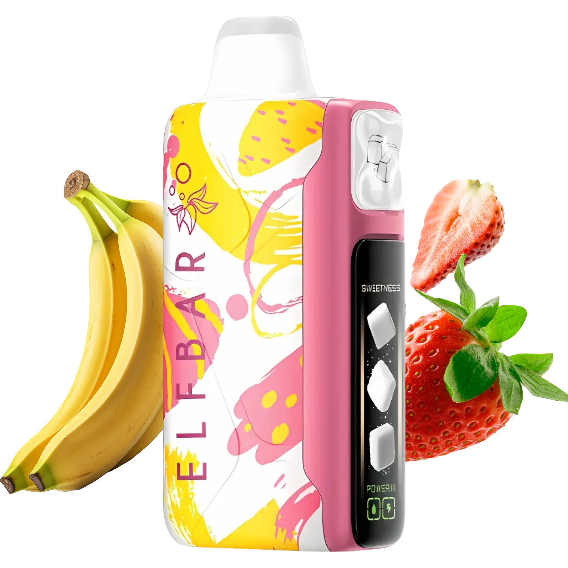 ELF BAR SWEET KING 30000 STRAWBERRY BANANA 5%