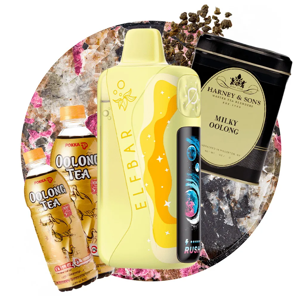 ELF BAR LUSH KING PRO 40000 MLIEČNA OOLONG 5%