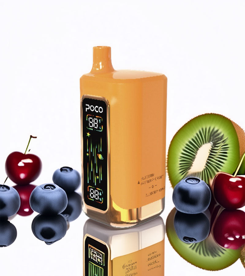 POCO FR 80000 – Blackberry Cranberry & Strawberry Banana & Blueberry Raspberry Cherry & Blueberry Kiwi 5%