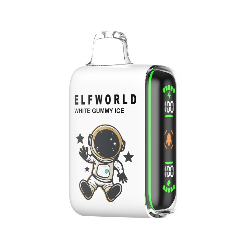 ELF WORLD 20000 WHITE GUMMY ICE 5%