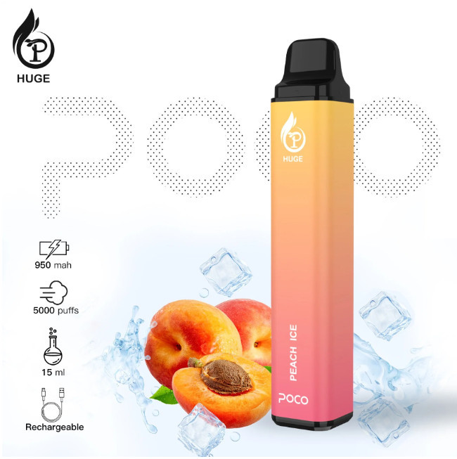 POCO PEACH ICE HUGE5000 5%
