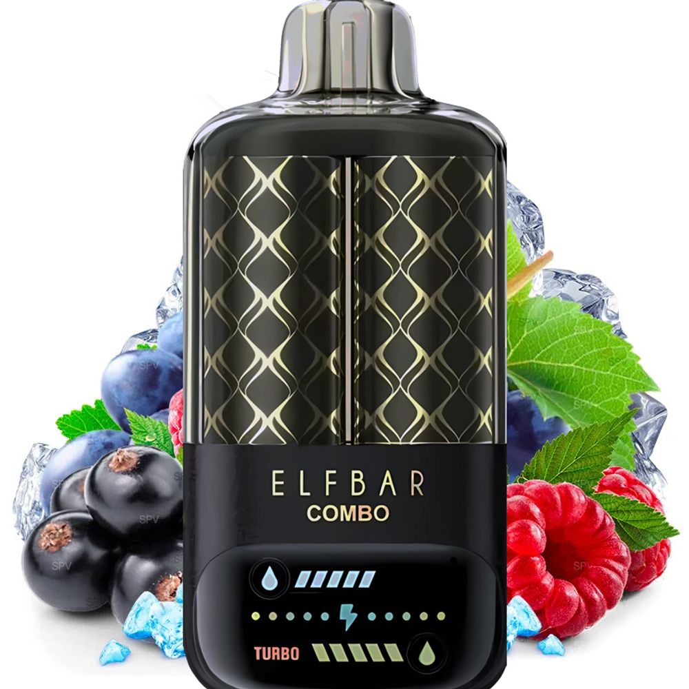 AKCIA ELF BAR 25000 COMBO BLACKCURRANT RASPBERRY GRAPE