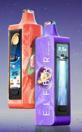 AKCIA ELF BAR PLANET 25000 DOUBLE PEACH LIME 5%